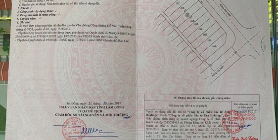 Bán đất dự án Bảo Lộc Golden City