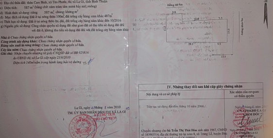 bán đất kinh doanh nhà hàng bãi biển Lagi