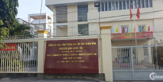 Bán đất nền Tân Kỳ Tân Quý, Q.Bình Tân giá chỉ 3,4 tỷ/nền, ngân hàng hỗ trợ 70%