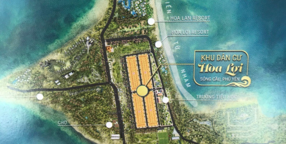 Dự án đất nền ven biển giá tốt nhất tại KDC Hòa Lợi, Phú Yên