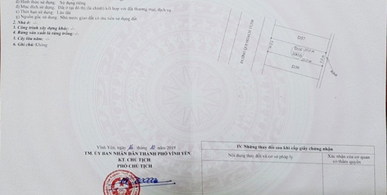 Bán lô đất Dự án KDC Hóc Thân, Đồng Tâm, Vĩnh Yên, Vĩnh Phúc