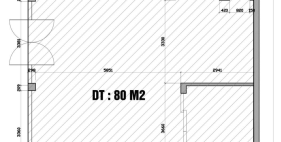 CHO THUÊ CỬA HÀNG 80 MÉT VUÔNG MẶT TIỀN 78 LÁNG HẠ