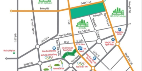 Cho thuê nhà xưởng, ngay KCN Phú Tân - Bình Dương