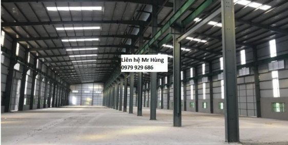 Cho thuê kho xưởng DT 9000m2 TT Như Quỳnh, Văn Lâm, Hưng Yên.