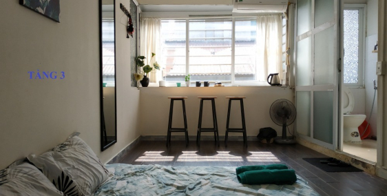 Cho thuê nhà 3 tầng, 22 m2, ngõ 22 Hàng Vải, Hoàn Kiếm