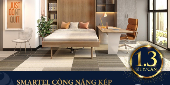 Sở hữu ngay Smartel ngay trung tâm Q7 của TTC Lands chỉ 1,3 tỷ, TT trog 18 tháng