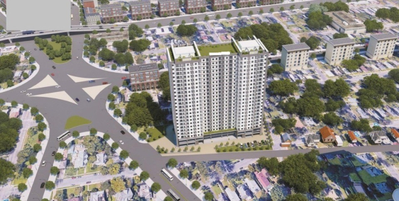 Căn hộ cho cán bộ công nhân viên Khu công nghiệp Vsip, Sóng Thần; giá 1 tỷ căn 2