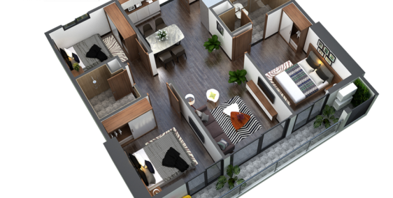 Cần bán gấp căn hộ 3 ngủ giá rẻ ngay trung tâm Mỹ Đình