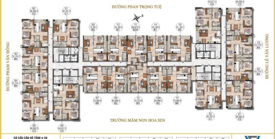 Bán dự án chung cư cao cấp la fortuna vạn cát vĩnh yên vị trí đẹp