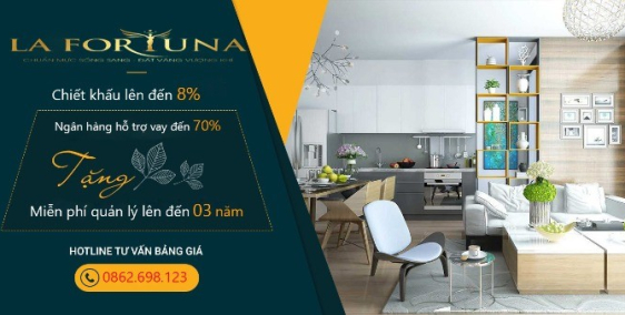Bán dự án chung cư la fortuna vị trí đắc địa