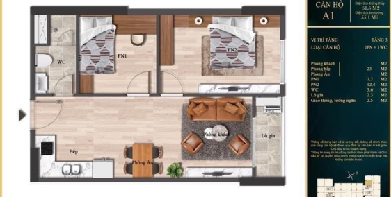 Nhận đặt chỗ tại cc cao cấp LA FORTUNA