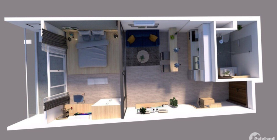 Cần bán căn hộ 1 phòng ngủ view biển vị trí đẹp nhất dự án DIC GATEWAY