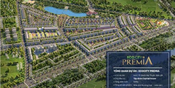 Thông tin Dự Án Khu Đô Thị Eco City Premia-Km7 Nguyễn Chí Thanh Buôn Ma Thuột