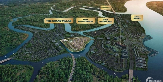 Booking giữ chỗ căn nhà phố đẹp nhất tại Aqua City, phía đông Tp.HCM.