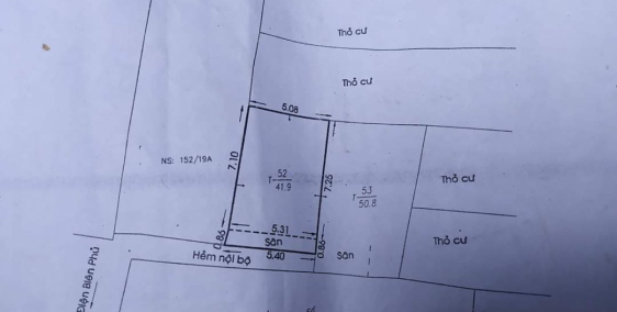 BÁN NHÀ CẤP 4, ĐƯỜNG ĐIỆN BIÊN PHỦ, BÌNH THẠNH 4TỶ5