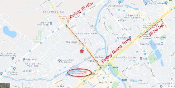 Nhà 4 tầng Vạn Phúc – 2 mặt tiền (Thông 2 đầu) – 2.4 Tỷ