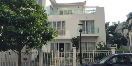 Mới nhất! Cho thuê biệt thự tứ lập Mỹ Phú 2, DT 16x16m, nội thất đẹp giá tốt