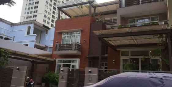 Giá phải chăng! Cho thuê biệt thự Mỹ Phú, 1 trệt 2 lầu, 5 phòng ngủ giá tốt