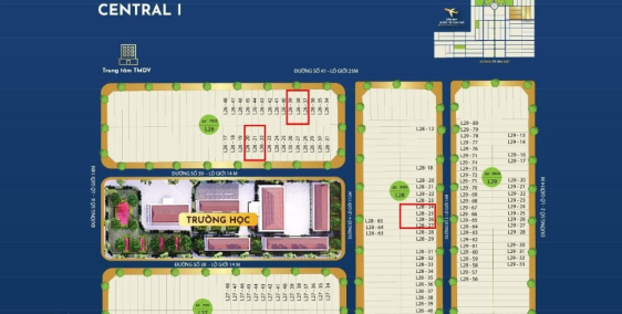 Đất dự án bán liền kề đối diện trường tiểu học