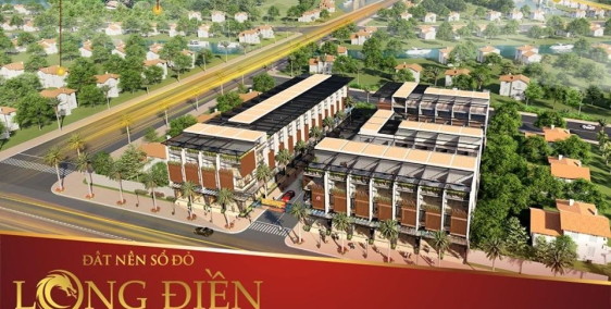 Đất nền KDC Long Điền sổ đỏ từng lô mặt tiền đường ngay TTHC BR-VT, TT 12 tháng