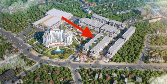 Độc quyền bán 1 cặp liền kề view trực diện quảng trường - FLC Hilltop Gia Lai -