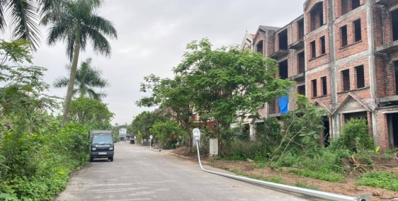 Bán lô đất đối diện TTHC Quận Dương Kinh, giá chỉ 13tr/m2.LH 0904.221.695.