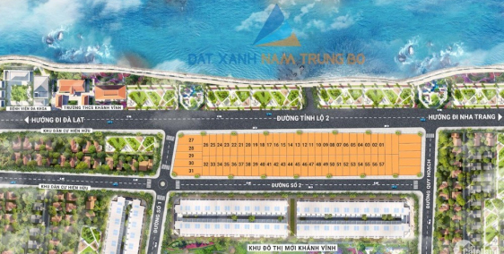 Dự án đất nền ven sông KĐT khánh Vĩnh sổ hồng riêng từng nền