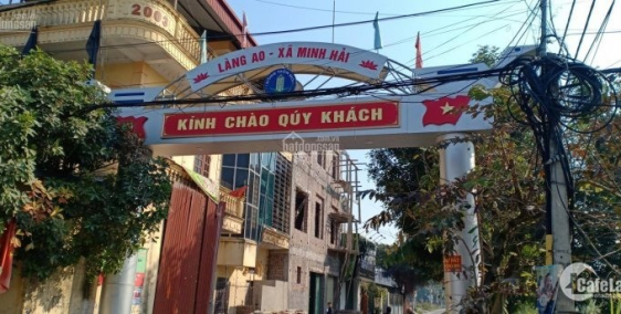 Chỉ 500 triệu sở hữu ngay 75m2 đất Minh Hải. LH: 0835459289