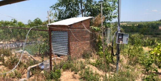 1,7ha mít đang bói điện nước đầy đủ có camera giám sát .