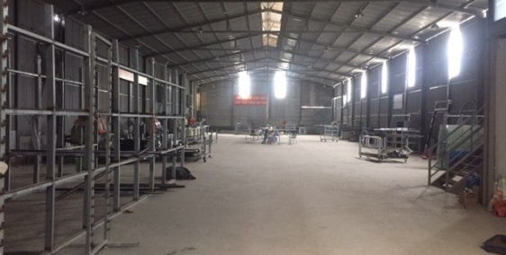 Cho thuê kho xưởng DT 1600m2 Văn Điển Thanh Trì Hà Nội.
