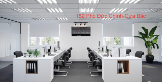 Toà nhà 12 tầng, 152 Phó Đức Chính Cửa Bắc, trống DT 75m2, 125m2 giá 210k/m2/thá