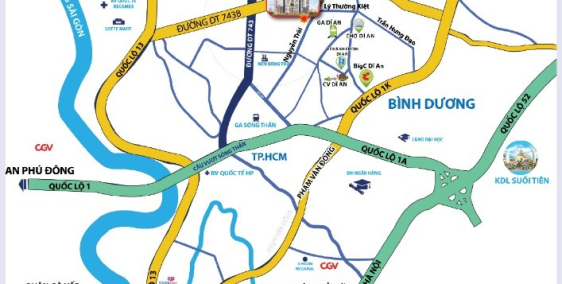 Căn Hộ Gía Rẻ Ngay Trung Tâm Hành Chính Thanh Phố Dĩ An