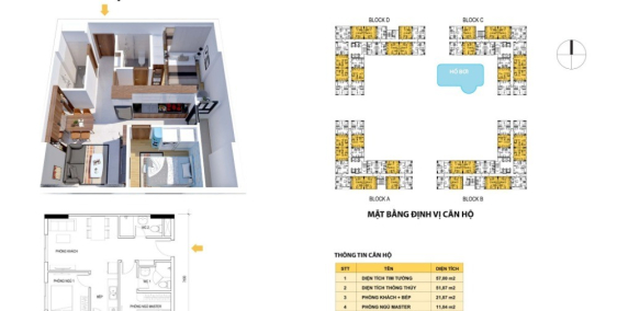 Bcons Garden tầng 17 giá 1 tỷ 347 diện tích 56m2, có lộc cho khách thiện chí.
