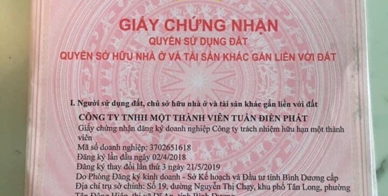 BÁN ĐẤT MẶT TIỀN ĐT742 , đối diện kcn Visip được ngân hàng hỗ trợ