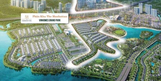 Biệt thự Vinhomes Grand Park - View sông du thuyền thể hiện đẳng cấp!