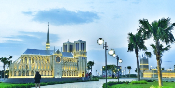 Đất sổ đỏ ngay khu du lịch 7 kỳ quan, đông đúc du khách