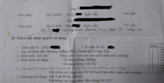 N0101aVT. Địa ốc xanh nam bộ bán 100m2,3ty,lô góc,đường lưu hữu phước,thành phố