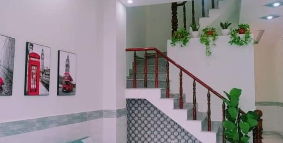 Cần vốn làm ăn nên cần bán gấp căn nhà như Hình nhà 1 trệt 1 lầu ngang 4x15