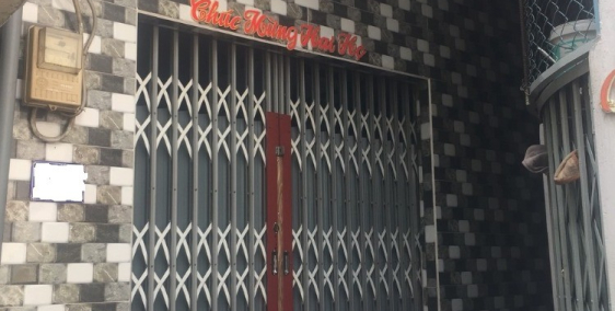 Bán nhà 1 trệt 1 lầu 3 x 4 m có sổ hồng riêng giá 1ty350 tại đường Lò Gốm P8.Q6