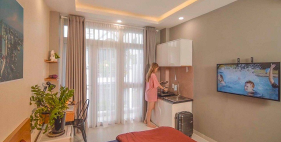 CĂN HỘ CHO THUÊ TẠI QUẬN 1 VIEW ĐẸP GIÁ RẺ