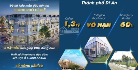 Chỉ cần 1,3 tỷ sở hữu ngay lô đất trung tâm Tp Dĩ An
