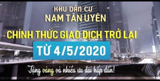 Khu Dân Cư Nam Tân Uyên, Đất nền giá rẻ, dự án lớn của tỉnh, Thanh khoản cao