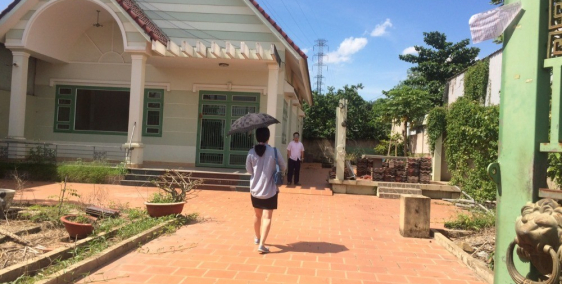 Cần bán đất mặt tiền cuối đường Tô Vĩnh Diện