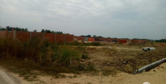 Đất thổ cư mặt tiền đường Trung Lập Củ Chi, DT: 12x35m.