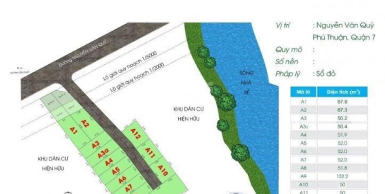 Chính chủ bán đất Phường Phú Thuận, Quận 7, 4x13m, sổ đỏ riêng