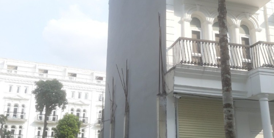 Bán lô liền kề Louis II khu đô thị Louis City Đại Mỗ 105m2 sau nhà là công viên