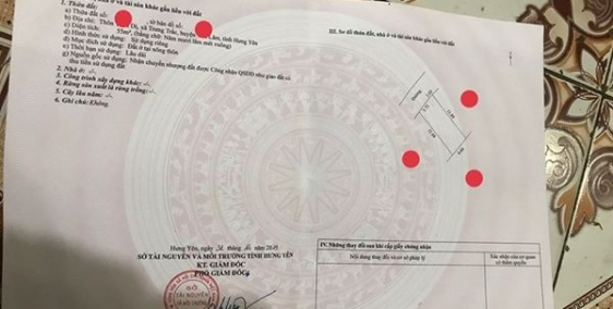 Chính chủ bán 55 m2 đất tại Tuấn Dị, Trưng Trắc, đường ô tô tránh nhau thoải mái