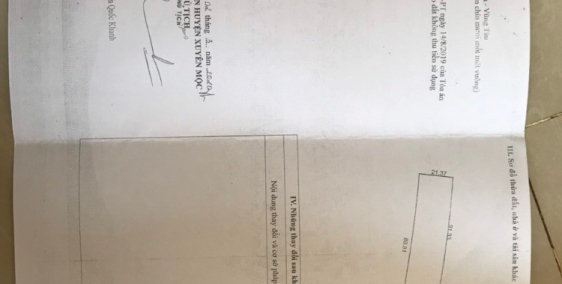 BÁN ĐẤT 3 THỬA LIỀN KỀ TẠI XÃ HOÀ HƯNG, XUYÊN MỘC, BRVT