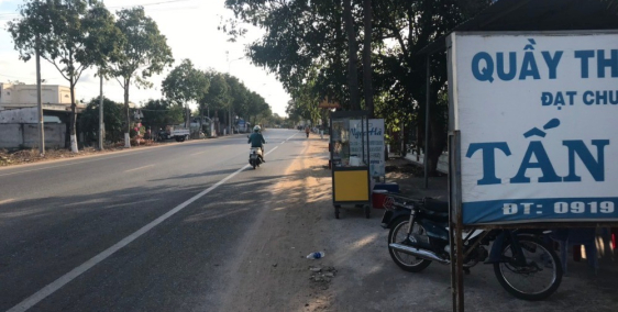 Bán đất mặt tiền đường quốc lộ 55 tại xã Bông Trang-Xuyên Mộc, cách Hồ Cốc 1Phút