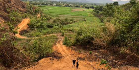 Gia đình muốn bán gấp đất đồi triền ở thị trấn Đạ Teh, Lâm Đồng